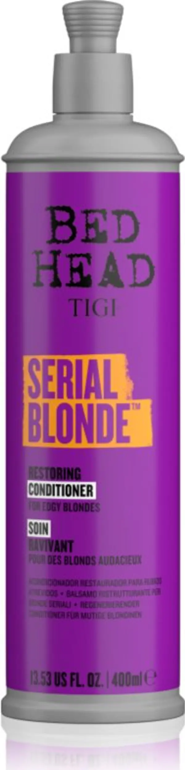 TIGI TIGI Serial Blonde Restoring Conditioner възстановяващ балсам за блонд коса и коса с кичури 400 мл.