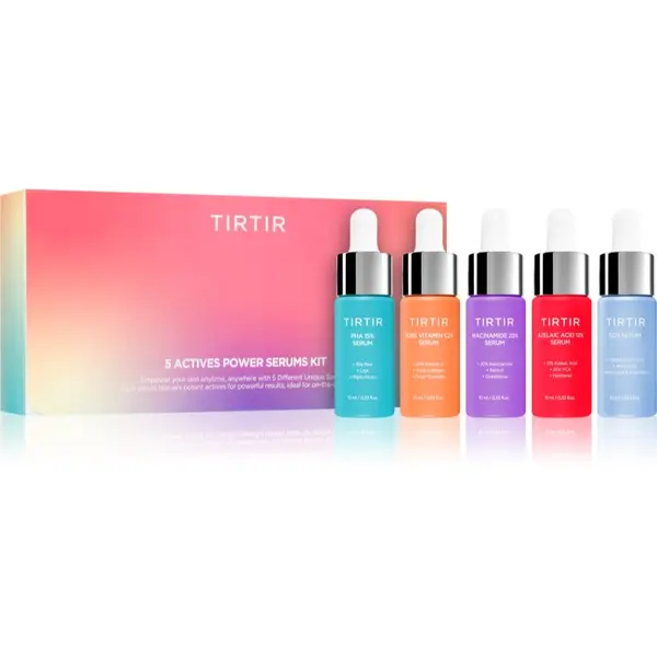 TIRTIR TIRTIR 5 Actives Power Serums Kit подаръчен комплект за перфектен външен вид