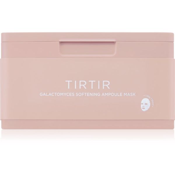 TIRTIR TIRTIR Ampoule Mask Galactomyces озаряваща платнена маска с изглаждащ ефект 30 бр.