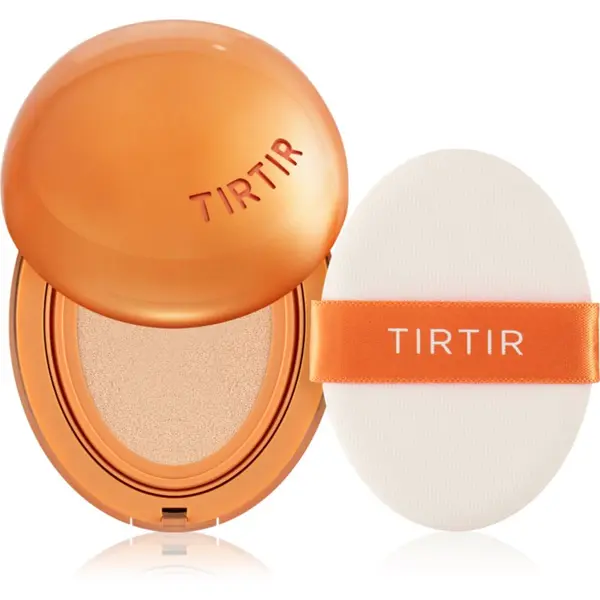 TIRTIR TIRTIR Mask Fit AI Filter Cushion Mini дълготраен грим в гъбичка с матиращ ефект цвят 23N Sand 4.5 гр.