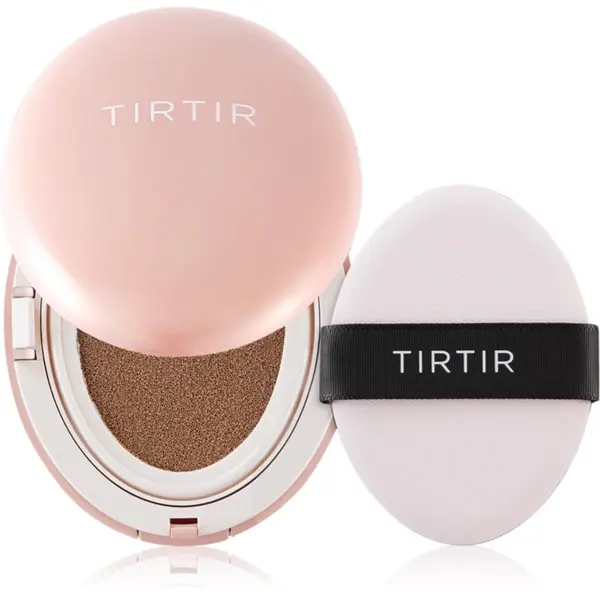 TIRTIR TIRTIR Mask Fit All Cover Cushion Mini матиращ фон дьо тен в гъба цвят 43N Deep Cocoa 4.5 гр.