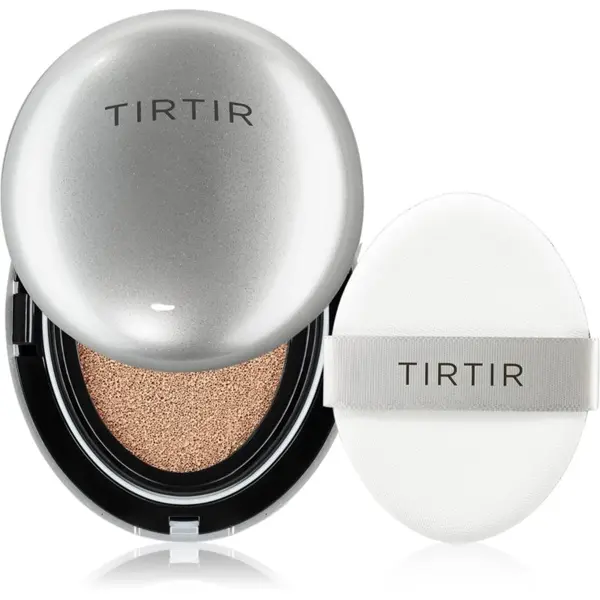 TIRTIR TIRTIR Mask Fit Aura Cushion Mini хидратиращ фон дьо тен в гъба за озаряване на лицето цвят 33C Hazel 4.5 гр.