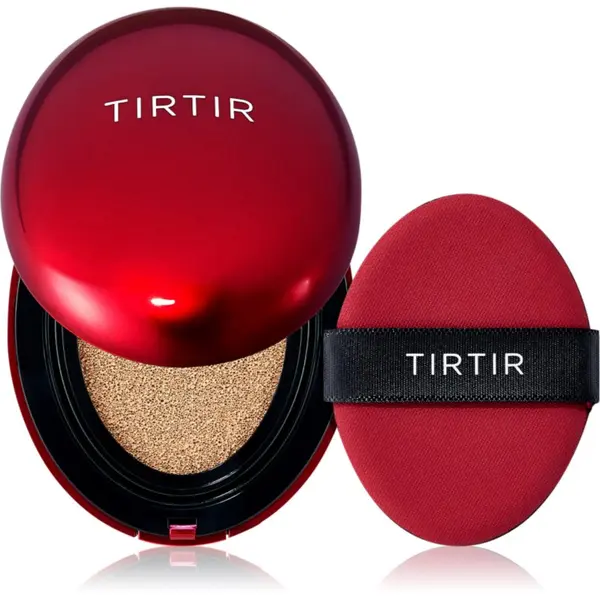 TIRTIR TIRTIR Mask Fit Red Cushion дълготраен грим в гъбичка цвят 22W Sheer Beige 18 гр.