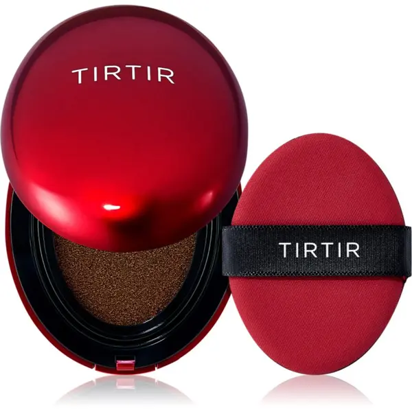 TIRTIR TIRTIR Mask Fit Red Cushion Mini дълготраен грим в гъбичка цвят 51N Fudge 4.5 гр.