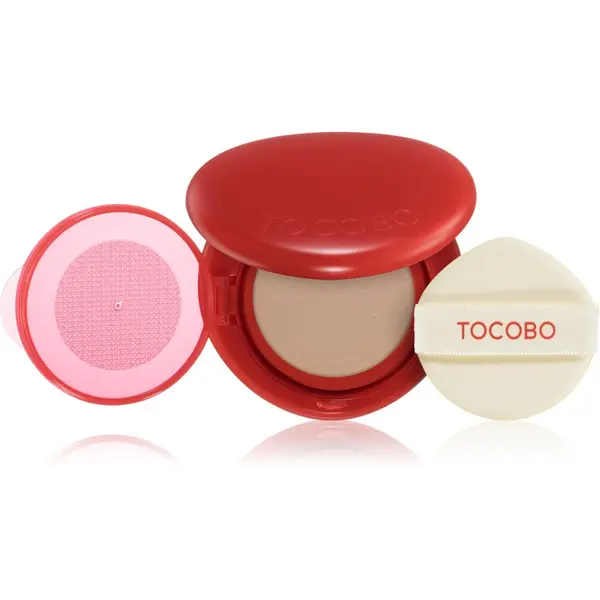 TOCOBO TOCOBO Apple Dewy Fit Cushion дълготраен грим в гъбичка SPF 50+ цвят 19 Cream 15 гр.