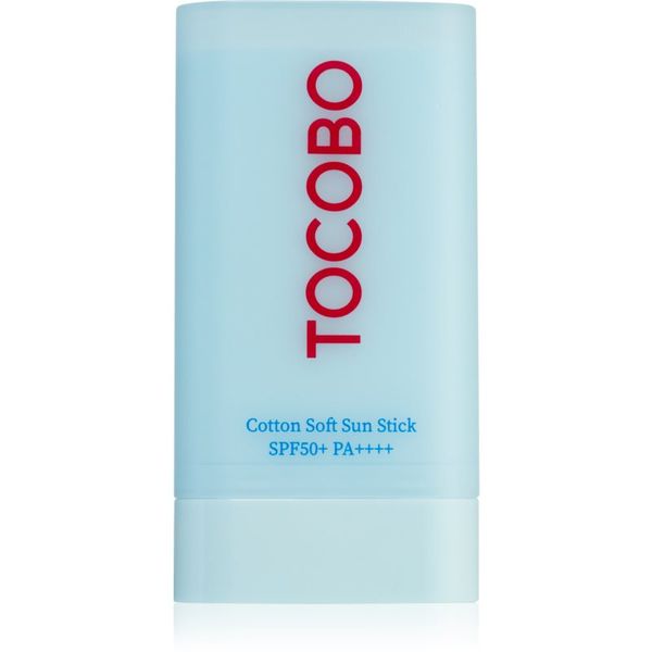 TOCOBO TOCOBO Cotton Soft защитен хидратиращ стик с матиращ ефект SPF 50+ 19 гр.