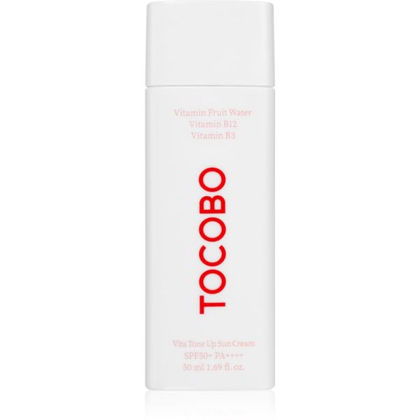 TOCOBO TOCOBO Vita Tone Up лек защитен гел-крем да уеднакви цвета на кожата SPF 50+ 50 мл.