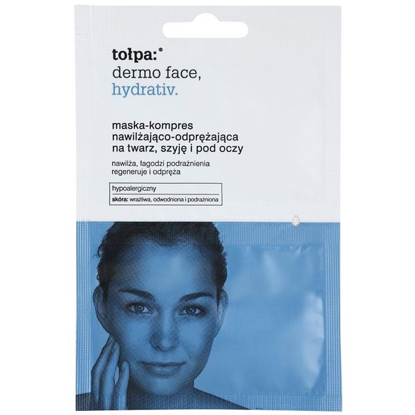 Tołpa Tołpa Dermo Face Hydrativ интензивна хидратираща маска за зоната на лицето и очите 2 x 6 мл.