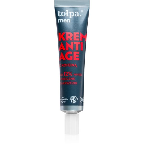 Tołpa Tołpa Men изглаждащ крем за лице за корекция на признаците на стареене с кофеин за мъже 40 мл.