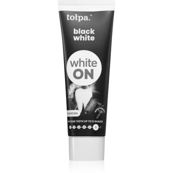 Tołpa Tołpa On White Black White избелваща паста за зъби 75 мл.