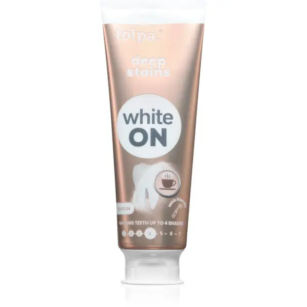 Tołpa Tołpa On White Deep Stains избелваща паста за зъби 75 мл.