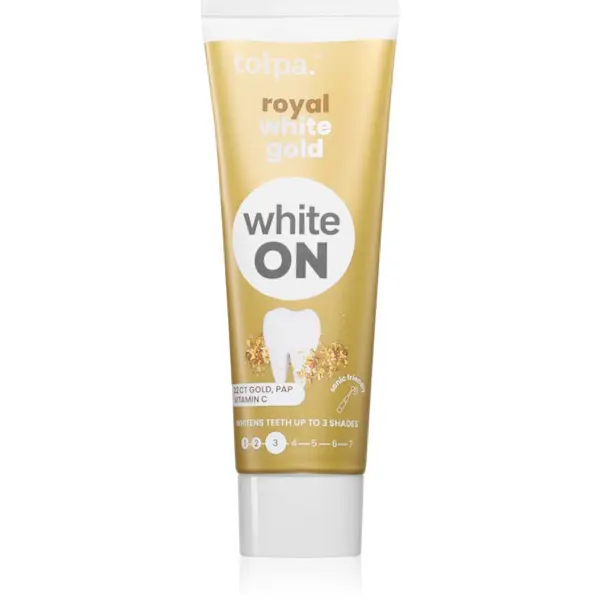Tołpa Tołpa On White Royal White Gold избелваща паста за зъби 75 мл.