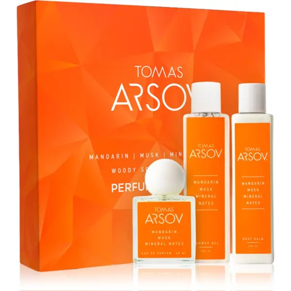Tomas Arsov Tomas Arsov Mandarin Musk Mineral Notes подаръчен комплект унисекс 3 бр.