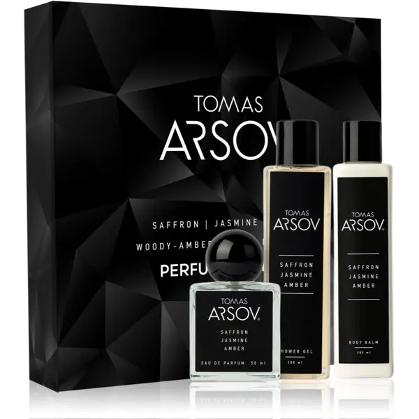 Tomas Arsov Tomas Arsov Saffron Jasmine Amber Parfume Gift Set подаръчен комплект унисекс 3 бр.