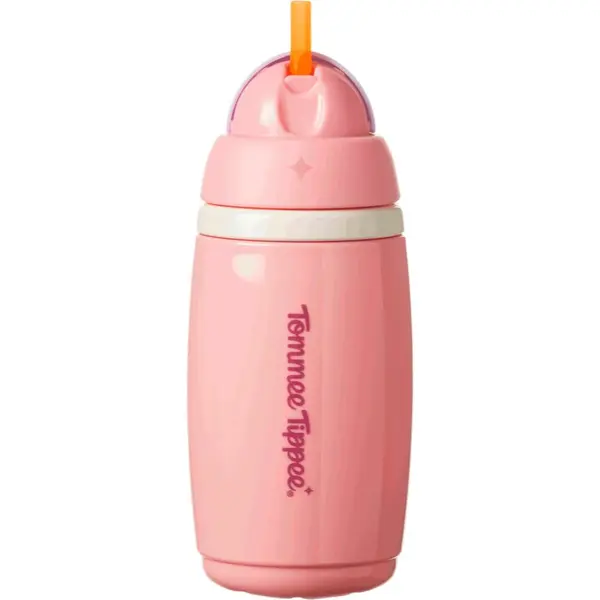 Tommee Tippee Tommee Tippee Active Cup чаша със сламка Pink 12m+ 266 мл.