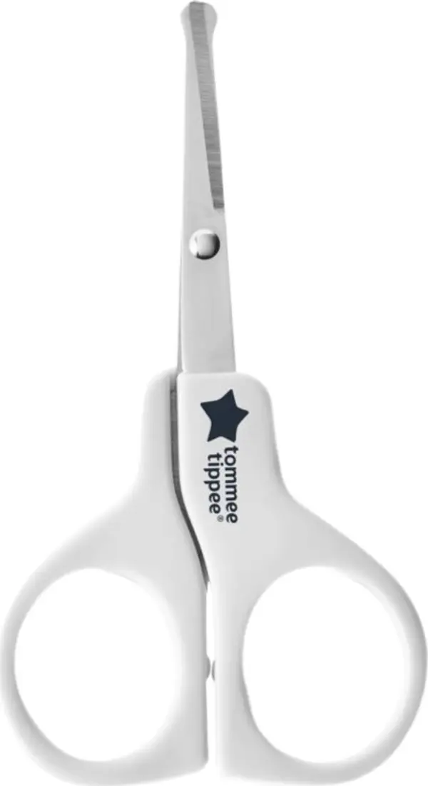 Tommee Tippee Tommee Tippee Basic детска ножица със закръглен връх 0m+ 1 бр.