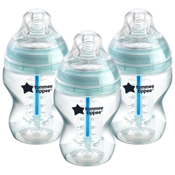 Tommee Tippee Tommee Tippee Closer To Nature Advanced Anti-colic бебешко шише против колики 0m+ 3x260 мл.
