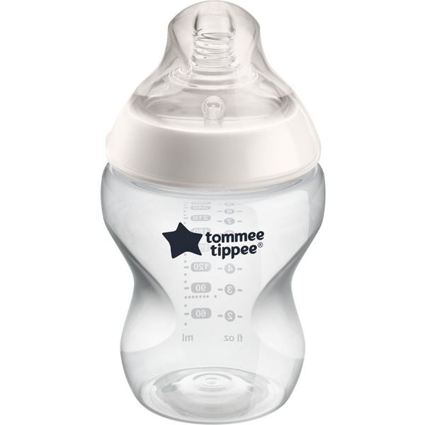 Tommee Tippee Tommee Tippee Closer To Nature Anti-colic Baby Bottle бебешко шише Slow Flow 0m+ 260 мл.