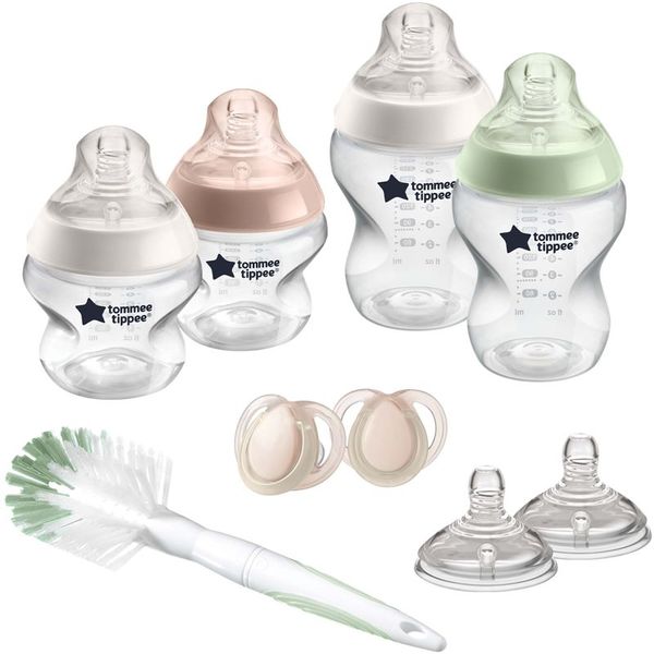 Tommee Tippee Tommee Tippee Closer To Nature Anti-colic Newborn Starter Set комплект за бебета Natured