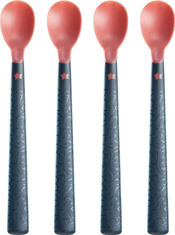 Tommee Tippee Tommee Tippee Heat Sense лъжичка със сензор за топлина 4m+ 4 бр.