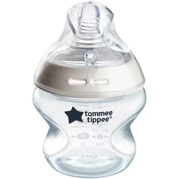 Tommee Tippee Tommee Tippee Natural Start Anti-Colic самостерилизиращо се бебешко шише Slow Flow 0m+ 150 мл.
