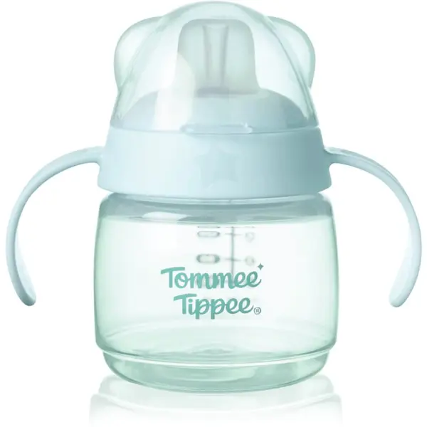 Tommee Tippee Tommee Tippee Transition Spout Cup неразливаща се чаша 4m+ Blue 150 мл.