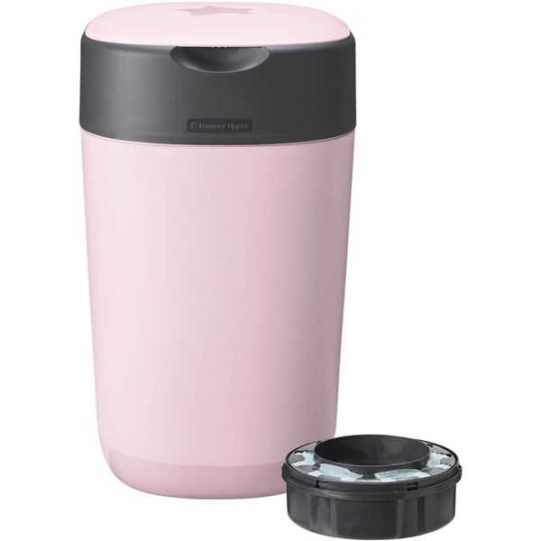 Tommee Tippee Tommee Tippee Twist & Click Pink кош за пелени + резервна касета 1 бр.