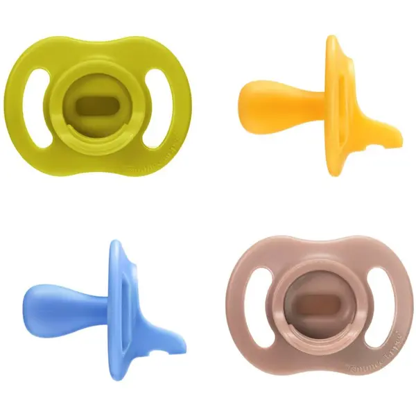 Tommee Tippee Tommee Tippee Ultra Light Stay Put 6-18 m биберон Boy 4 бр.