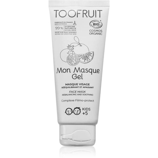 Toofruit Toofruit Face Mask гел маска за лице за деца  100 мл.