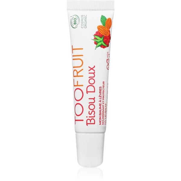 Toofruit Toofruit Lip Balm защитен балсам за устни за деца Raspberry/ Almond 10 мл.