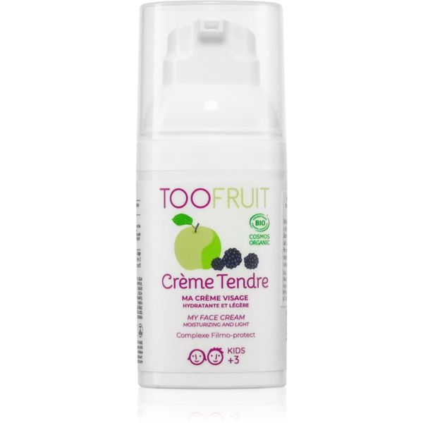 Toofruit Toofruit Moisturizing Cream хидратиращ крем за лице за деца Apple/Blackberry 30 мл.
