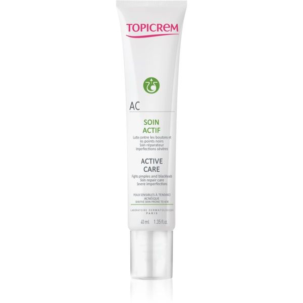 Topicrem Topicrem AC Active Care активна грижа за чувствителна кожа склонна към акне 40 мл.