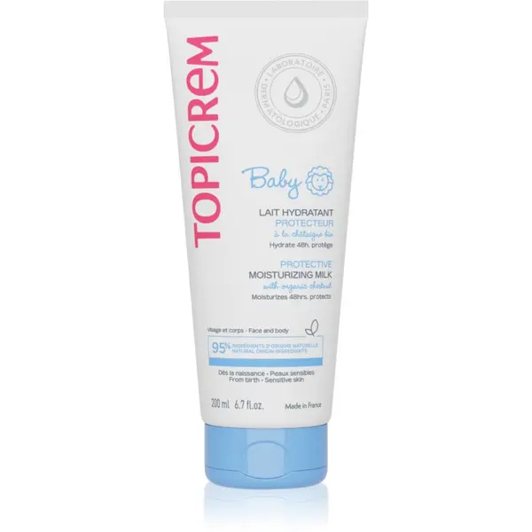 Topicrem Topicrem BABY My 1st Ultra-Moisturizing Milk хидратиращо мляко за тяло и лице за суха и чувствителна кожа 200 мл.