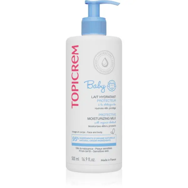 Topicrem Topicrem BABY My 1st Ultra-Moisturizing Milk хидратиращо мляко за тяло и лице за суха и чувствителна кожа 500 мл.