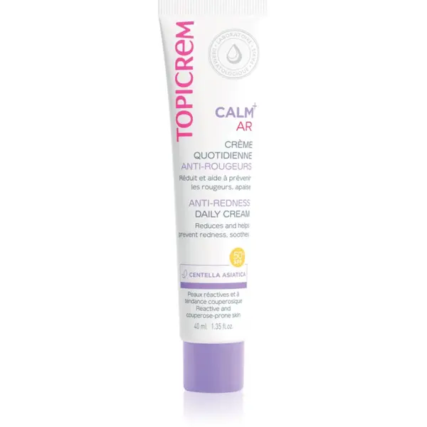 Topicrem Topicrem CALM+ Anti-Redness Daily Cream успокояващ дневен крем против зачервяване SPF 50+ 40 мл.