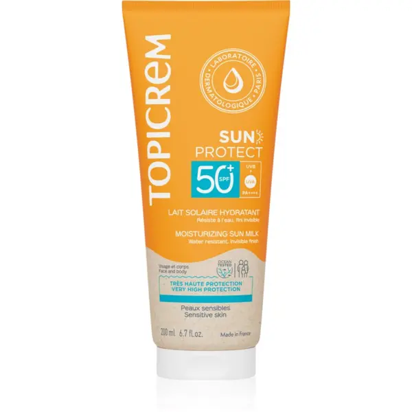 Topicrem Topicrem Sun Protect Moisturizing Sun Milk SPF50+ хидратиращо мляко за тен SPF 50+ 200 мл.