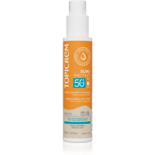 Topicrem Topicrem Sun Protect Moisturizing Sun Spray защитен спрей с хидратиращ ефект SPF 50+ 150 мл.