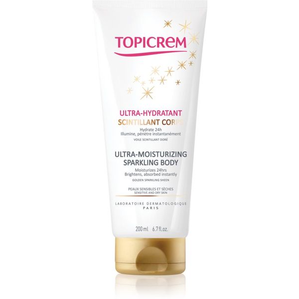 Topicrem Topicrem UH BODY Ultra-Moisturizing Sparkling Body интензивно хидратиращо мляко за тяло с блясък 200 мл.