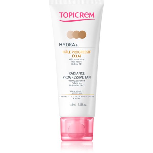 Topicrem Topicrem UH FACE HYDRA+ Radiance Progressive Tan озаряващ тониращ крем 40 мл.