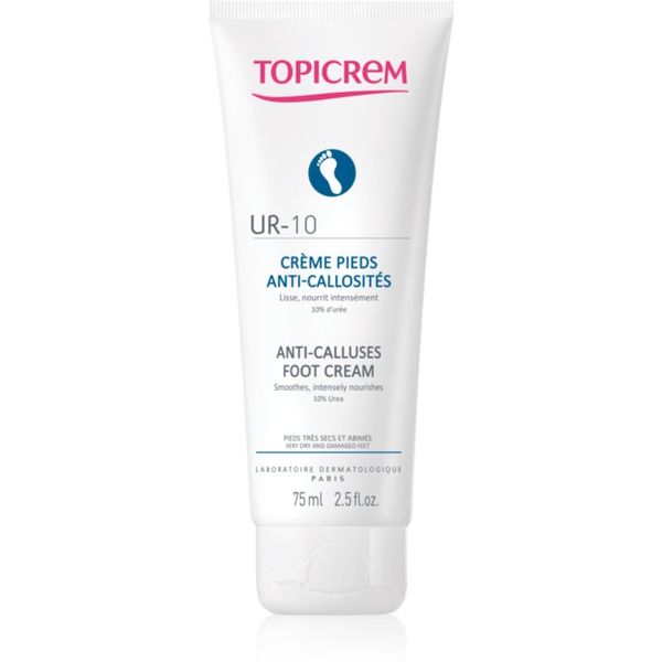 Topicrem Topicrem UR-10 Anti-Calluses Foot Cream крем за крака  за подхранване и хидратация 75 мл.