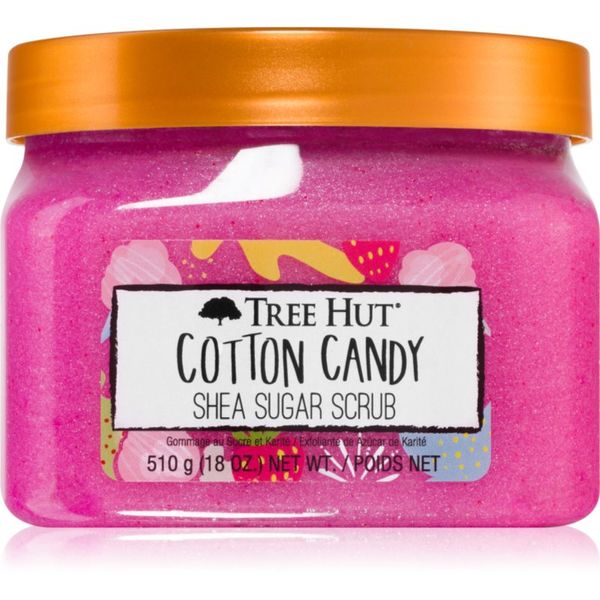Tree Hut Tree Hut Cotton Candy Shea Sugar Scrub захарен скраб за тяло 510 гр.