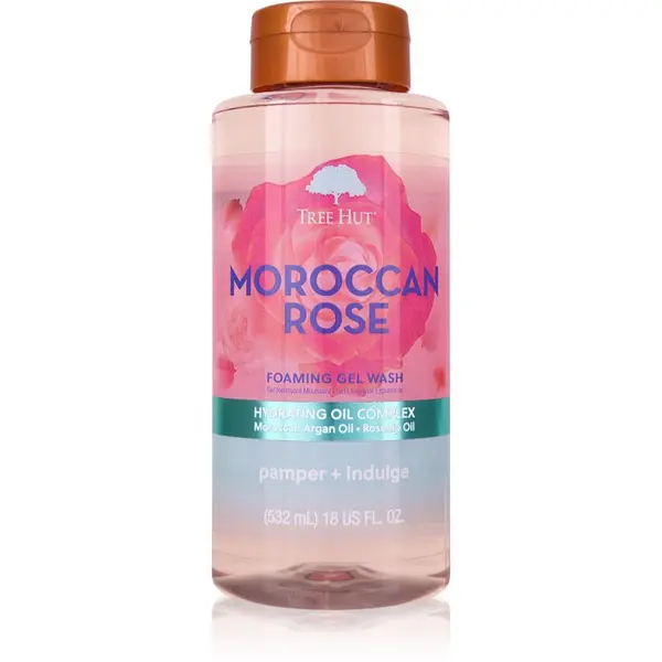 Tree Hut Tree Hut Moroccan Rose Foaming Gel Wash пенлив душ гел 532 мл.