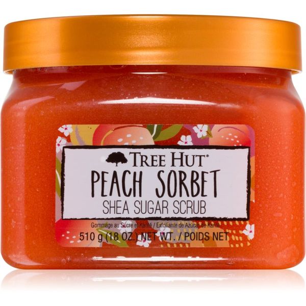 Tree Hut Tree Hut Peach Sorbet захарен скраб за тяло 510 гр.
