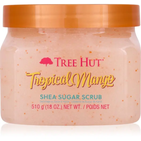 Tree Hut Tree Hut Shea Sugar Scrub Tropical Mango захарен пилинг с масло от шеа 510 гр.