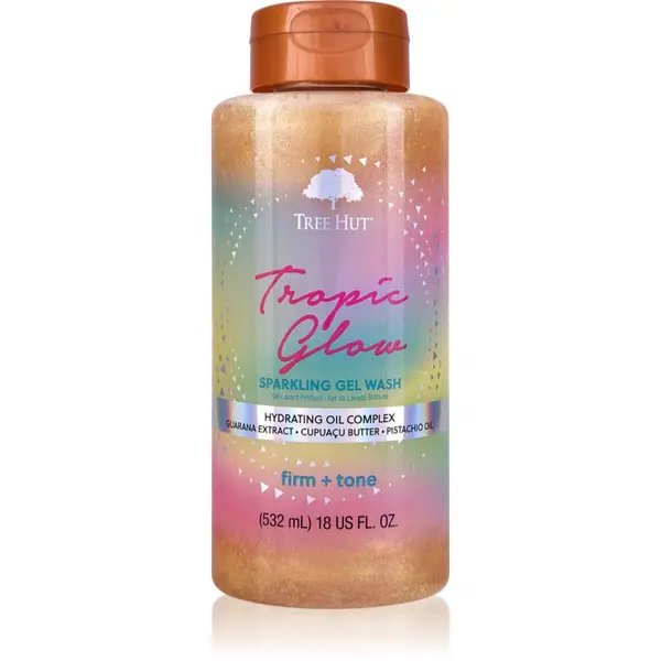Tree Hut Tree Hut Tropic Glow Foaming Gel Wash хидратиращ душ гел за лъскавина и блясък 532 мл.