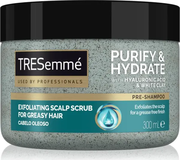 TRESemmé TRESemmé Purify & Hydrate почистващ пилинг за коса и скалп 300 мл.