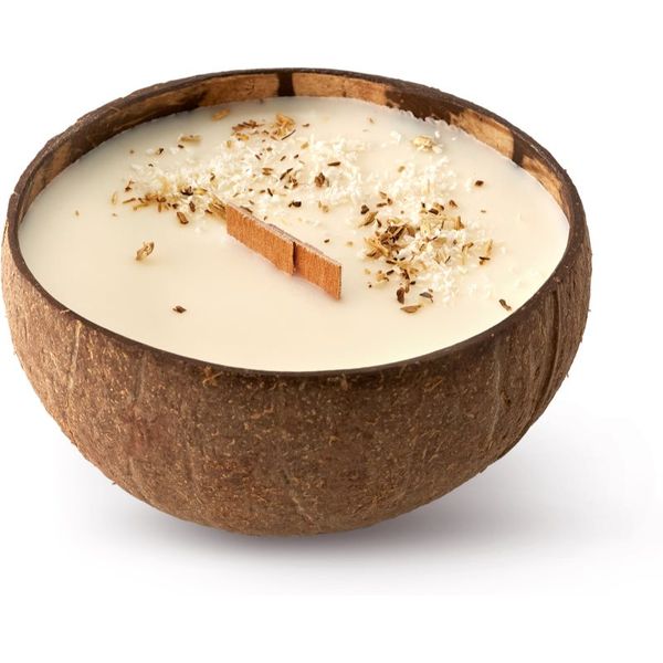 Tropicandle Tropicandle Coconut ароматна свещ с дървен фитил 350 мл.