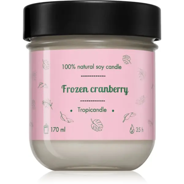 Tropicandle Tropicandle Frozen Cranberry ароматна свещ 170 мл.