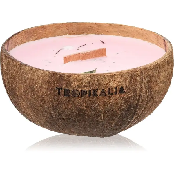 Tropicandle Tropicandle Frozen Cranberry ароматна свещ с дървен фитил 350 мл.