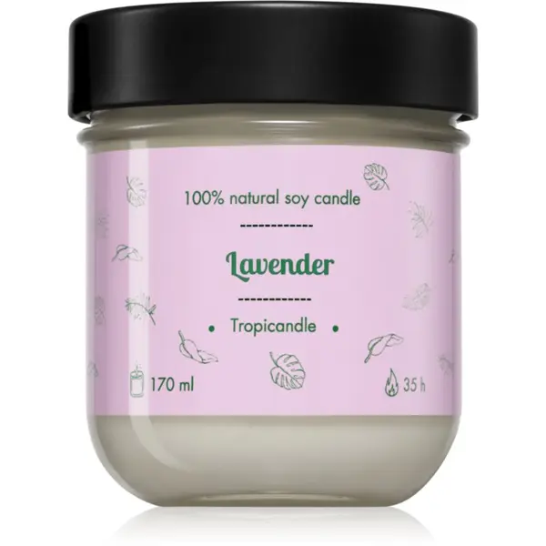 Tropicandle Tropicandle Lavender ароматна свещ 170 мл.